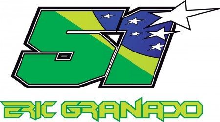 Logo do atleta faz referência a bandeira do Brasil