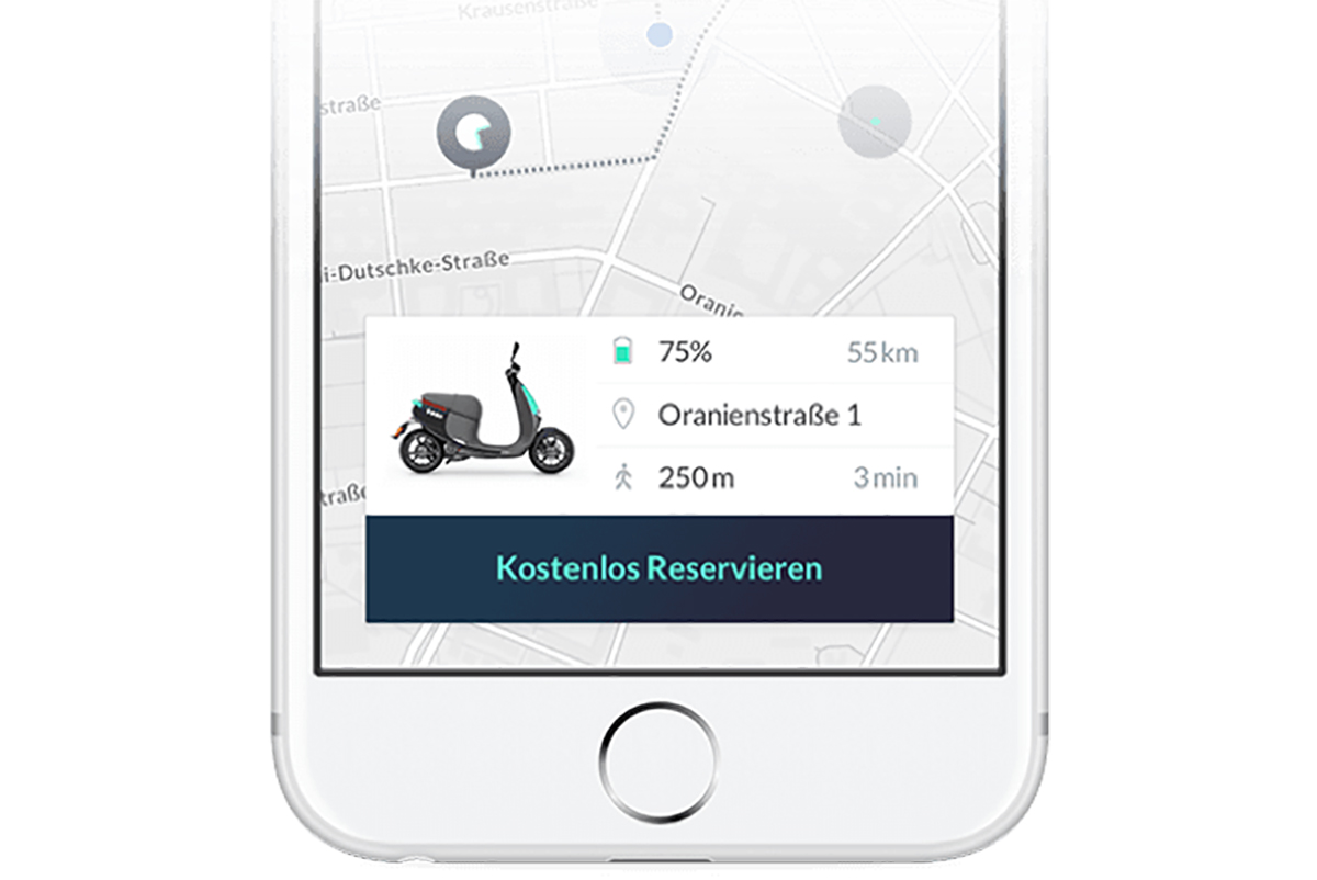 Você pode alugar um scooter e sair por aí… na Alemanha