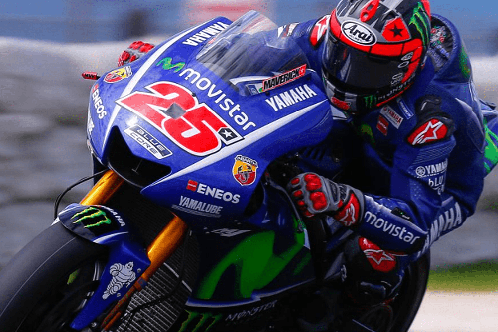 Maverick Viñales assombrou o segundo teste da MotoGP