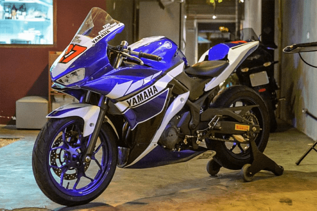 Yamaha R3 de Ton Kawakami. Com divisão em duas categorias, marca quer revelar novos talentos da motovelocidade