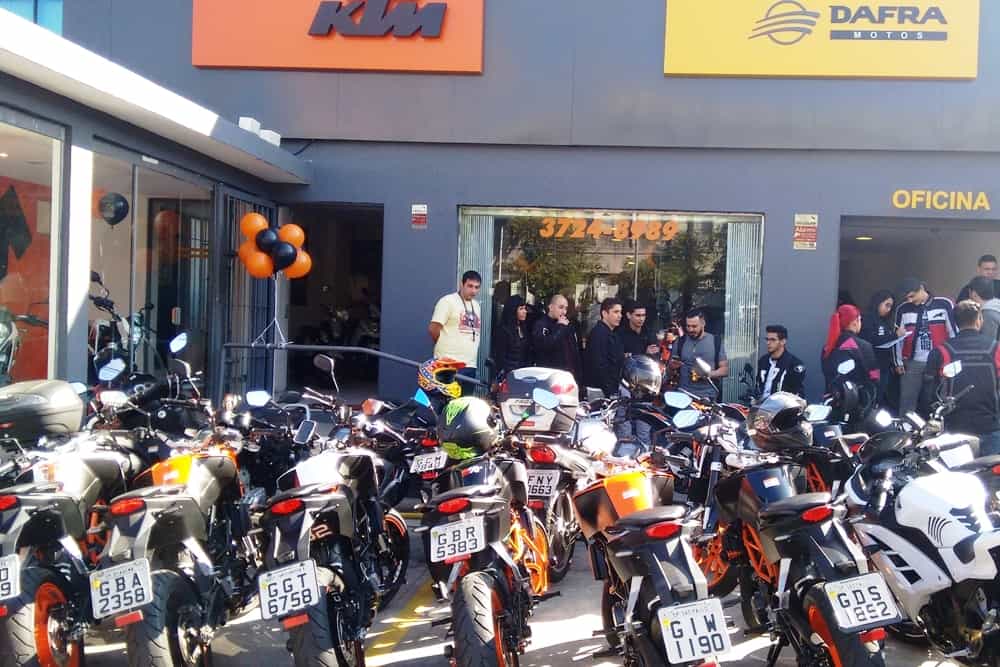 Nova loja KTM em São Paulo chega no ataque