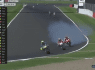 Faltando seis voltas para a bandeirada a Honda do campeão Marc Márquez sucumbiu à pressão da prova