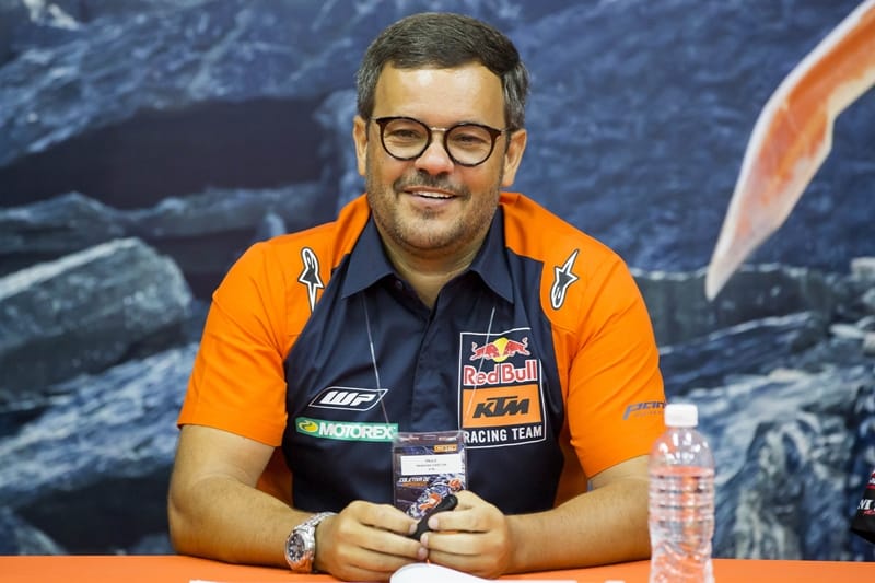 Diretor geral da KTM Brasil, Paulo Alegria: marca tem DNA campeão nas competições off-road