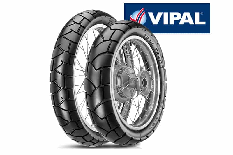 Novo pneu para moto trail: Vipal lança o TR400