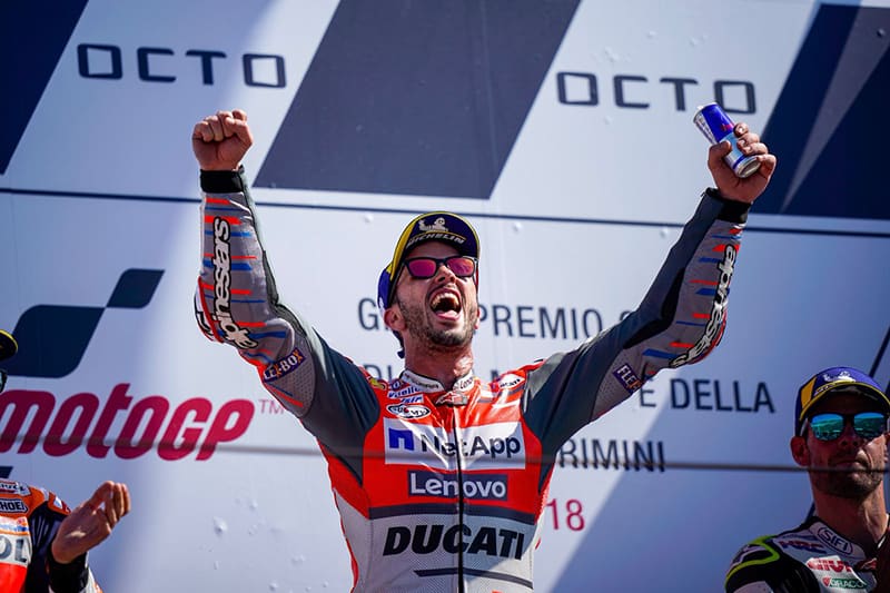 MotoGP em Misano com vitória de Dovi e queda de Lorenzo