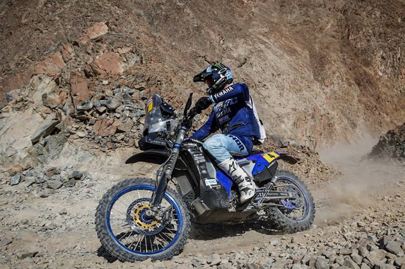 Com Adrien Van Bavern a Yamaha venceu uma etapa e segue na vice-liderança na classificação geral - Foto: Dakar/DPPI