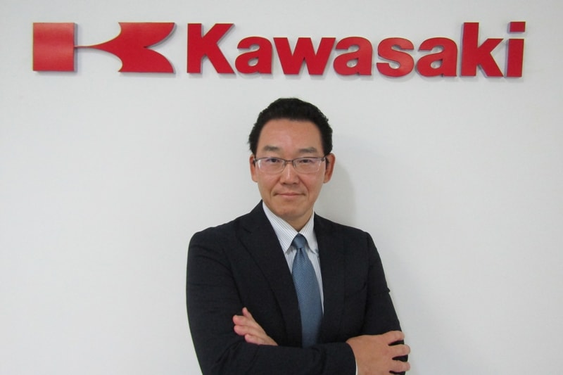 Naoki Kawaguchi, no presidente da Kawasaki no Brasil: desafio de manter a marca no rumo do crescimento
