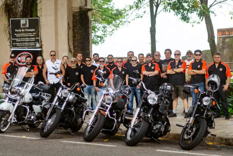 Confraria Harleyros do Pará se considera mais que um simples motoclube e atua em diferentes causas
