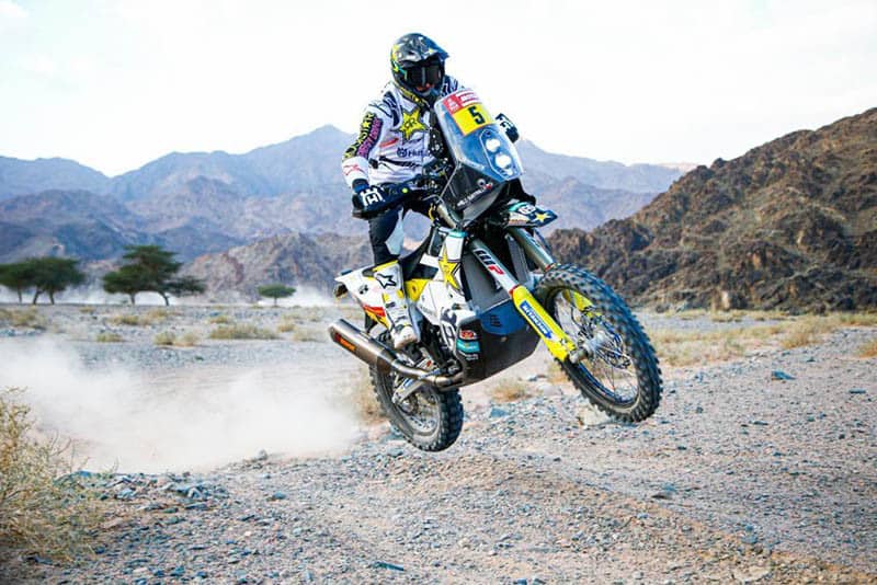 Pablo Quintanilla levou a Husqvarna para a primeira vitória no Dakar 2020 - Foto: Dakar Media  