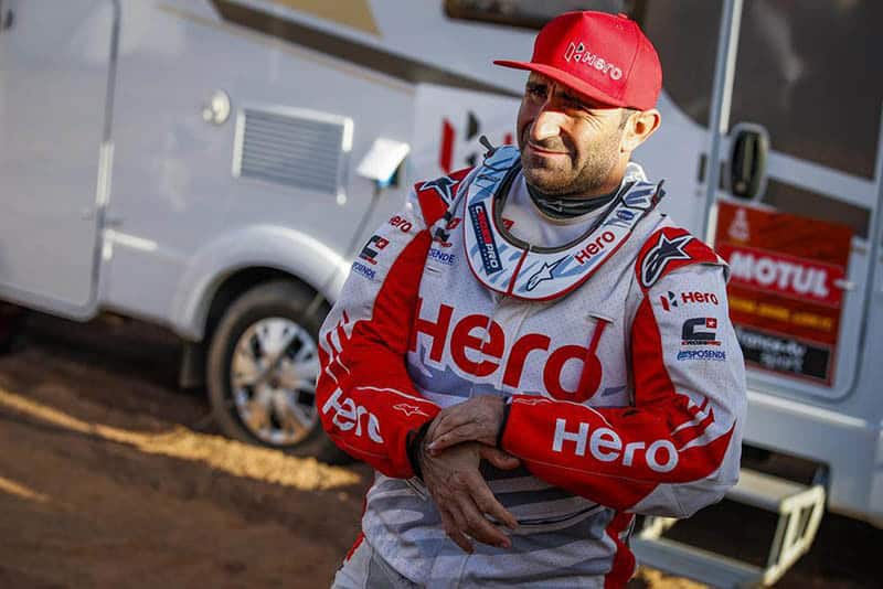 Paulo Gonçalves disputava seu 13º Dakar na carreira e estava em 46° na classificação geral – Foto: Dakar Media