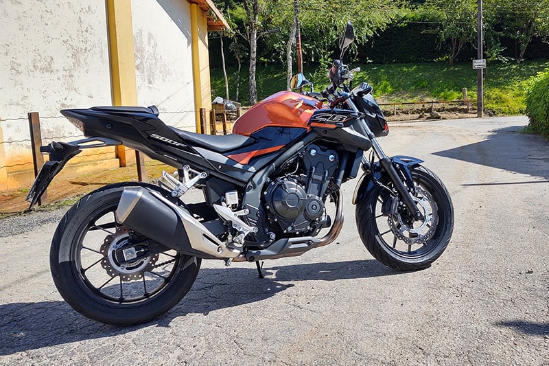 motos de 500 cc - honda cb500f