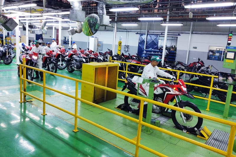 Fábrica da Honda em Manaus já produziu 25 milhões de unidades desde inauguração, em 1976
