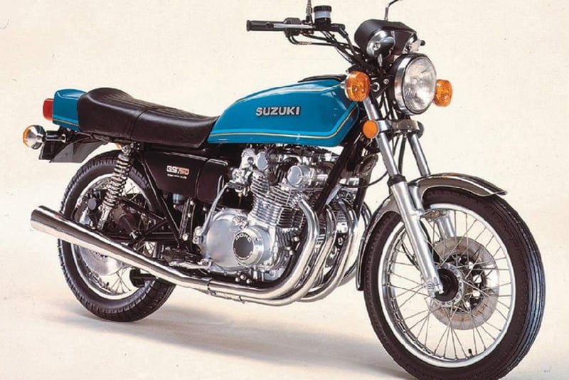 gs 750, a suzuki motorcycle in the 1970s