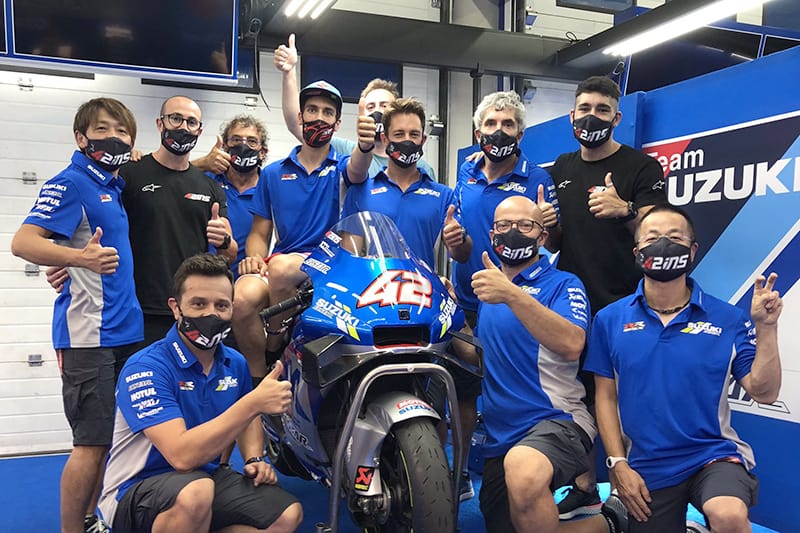 Equipe da Suzuki celebra retorno de Alex Rins. Dessa forma, piloto está confirmado para segunda etapa da MotoGP 2020