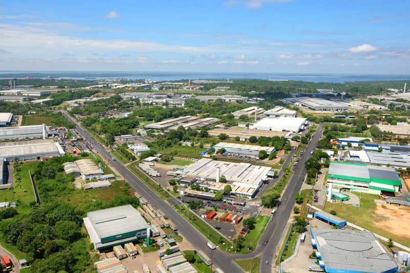 Fábrica da Honda em Manaus