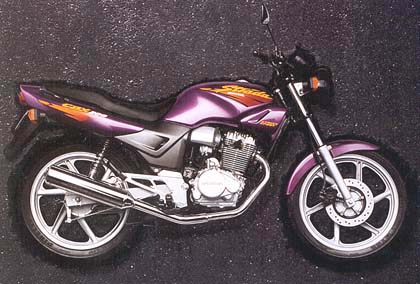 Honda/CBX 200 Strada, cor roxa, ano/mod 1998/1999 Motos em leilão