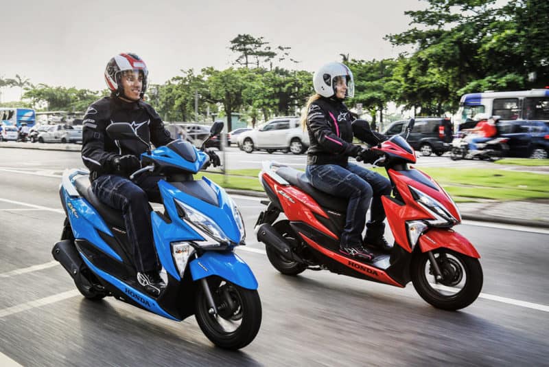 scooter mais vendidos do brasil 2021 elite