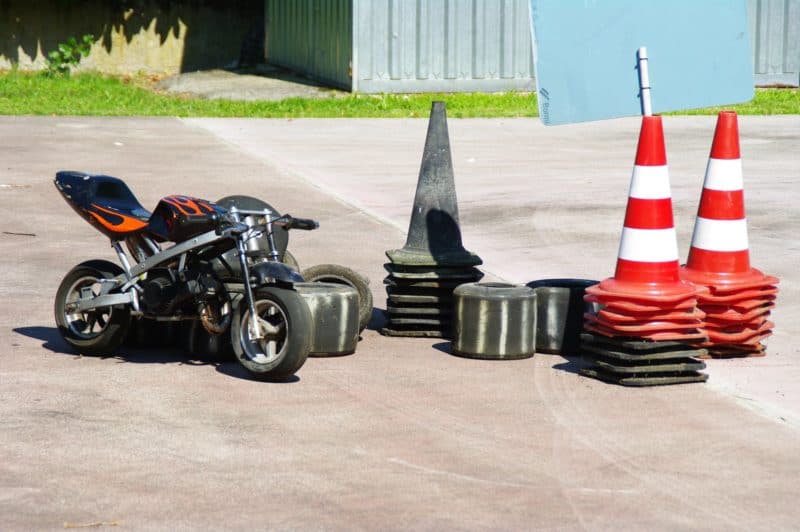 Motocicleta off-road elétrica para crianças, mini moto de corrida