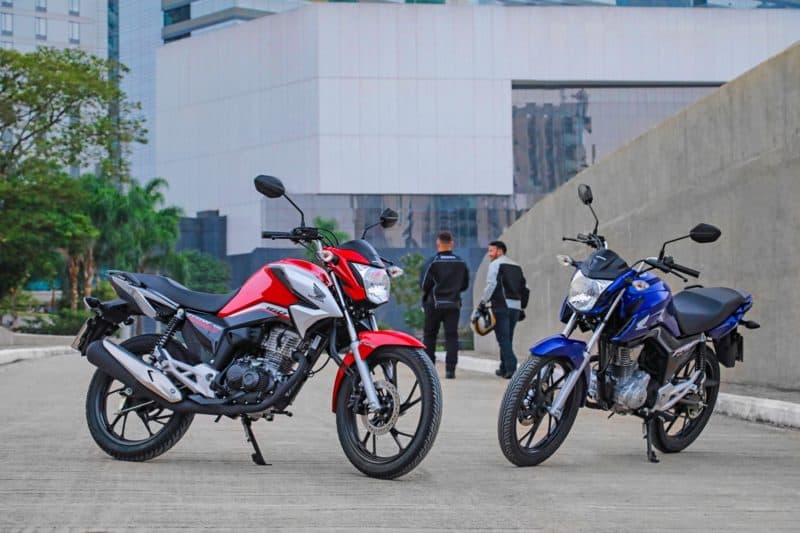 motos mais vendidas - cg 160 lidera sozinha