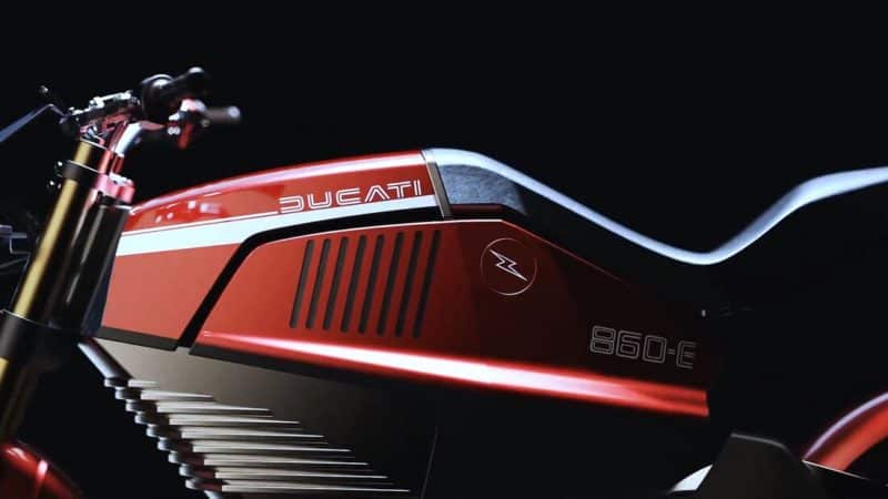 Moto elétrica: Ducati 860-E Concept