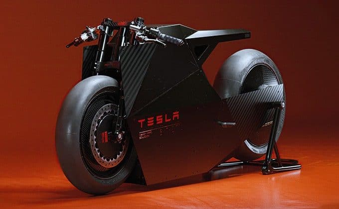 Moto da Tesla? Confira o protótipo criado por fã
