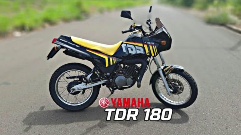 motos que tiveram vida curta - yamaha tdr 180