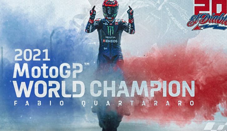 Campeão MotoGP 2021: é a vez do maduro Quartararo
