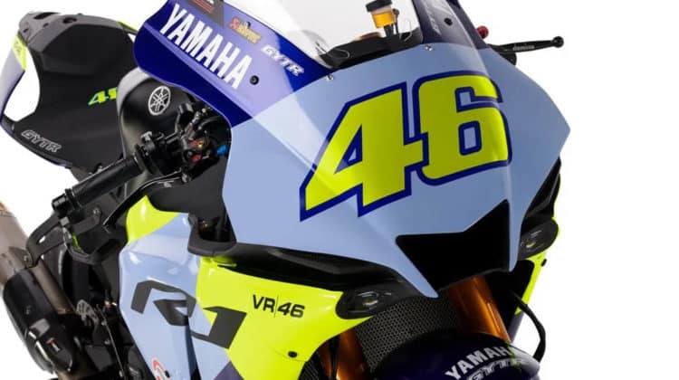 Peça única, R1 de Valentino Rossi é homenagem da Yamaha