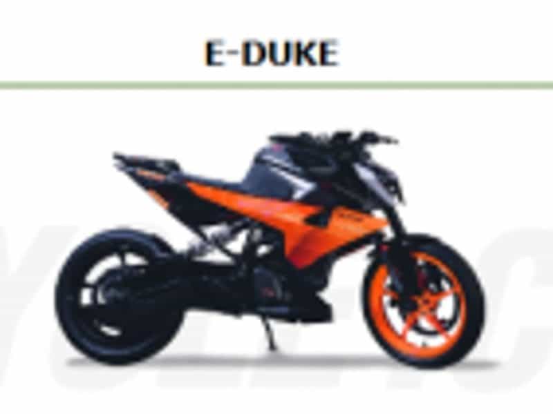 e-duke será primeira moto elétrica ktm