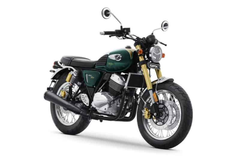 moto 250 com visual classico