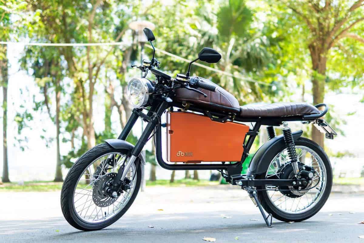 primeiro modelo de moto elétrica da Dat Bike