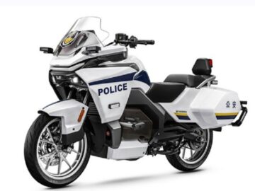 moto elétrica polícia