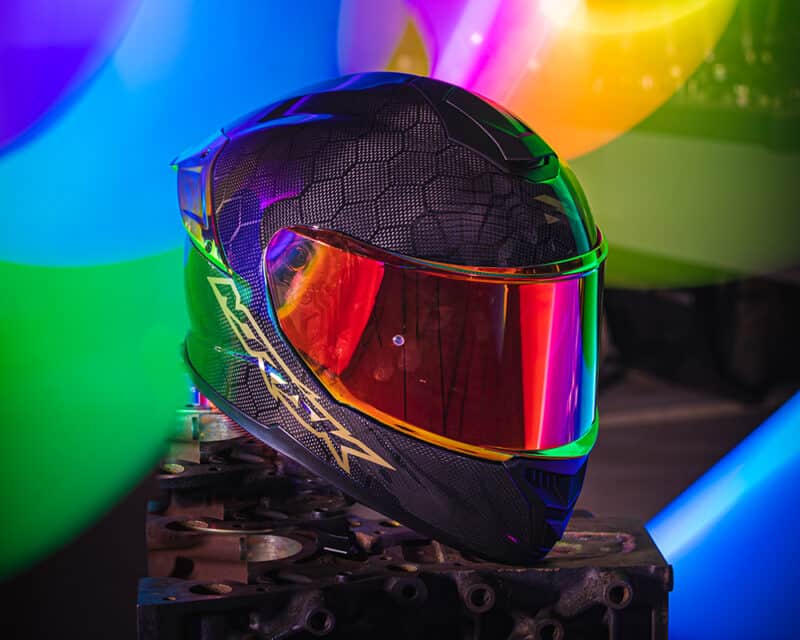 capacete de motociclista norisk
