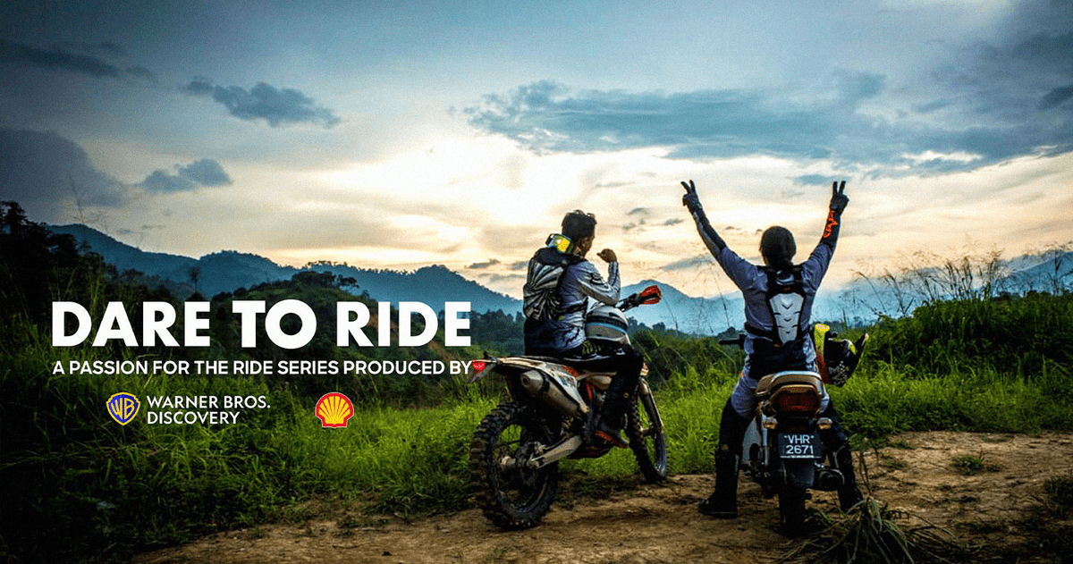 dare to ride é a nova série para motociclistas