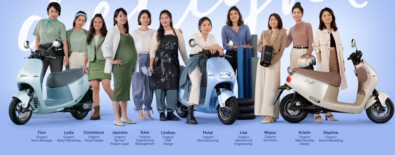 scooter para mulheres - criadoras