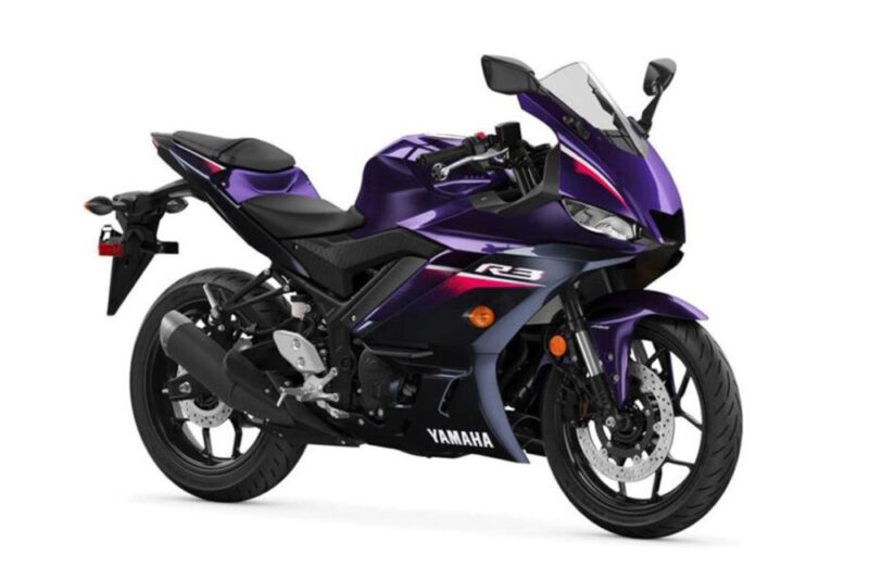 Yamaha R3 Phantom Purple