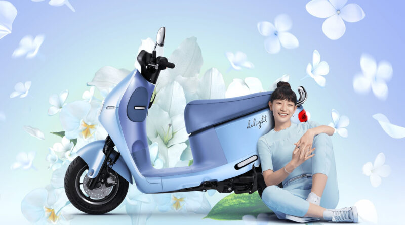 scooter para mulheres - azul