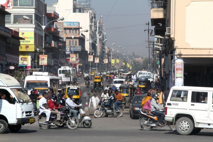 mercado de motos da india