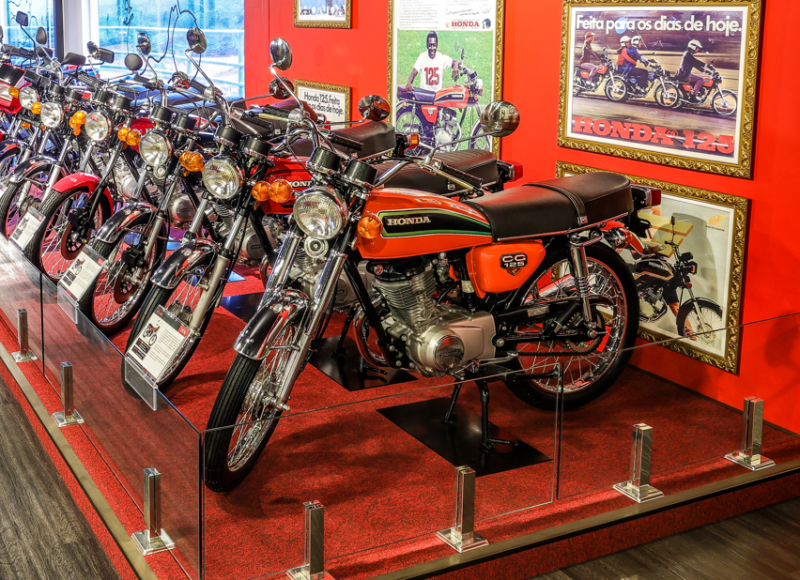 museu tem motos incríveis da honda