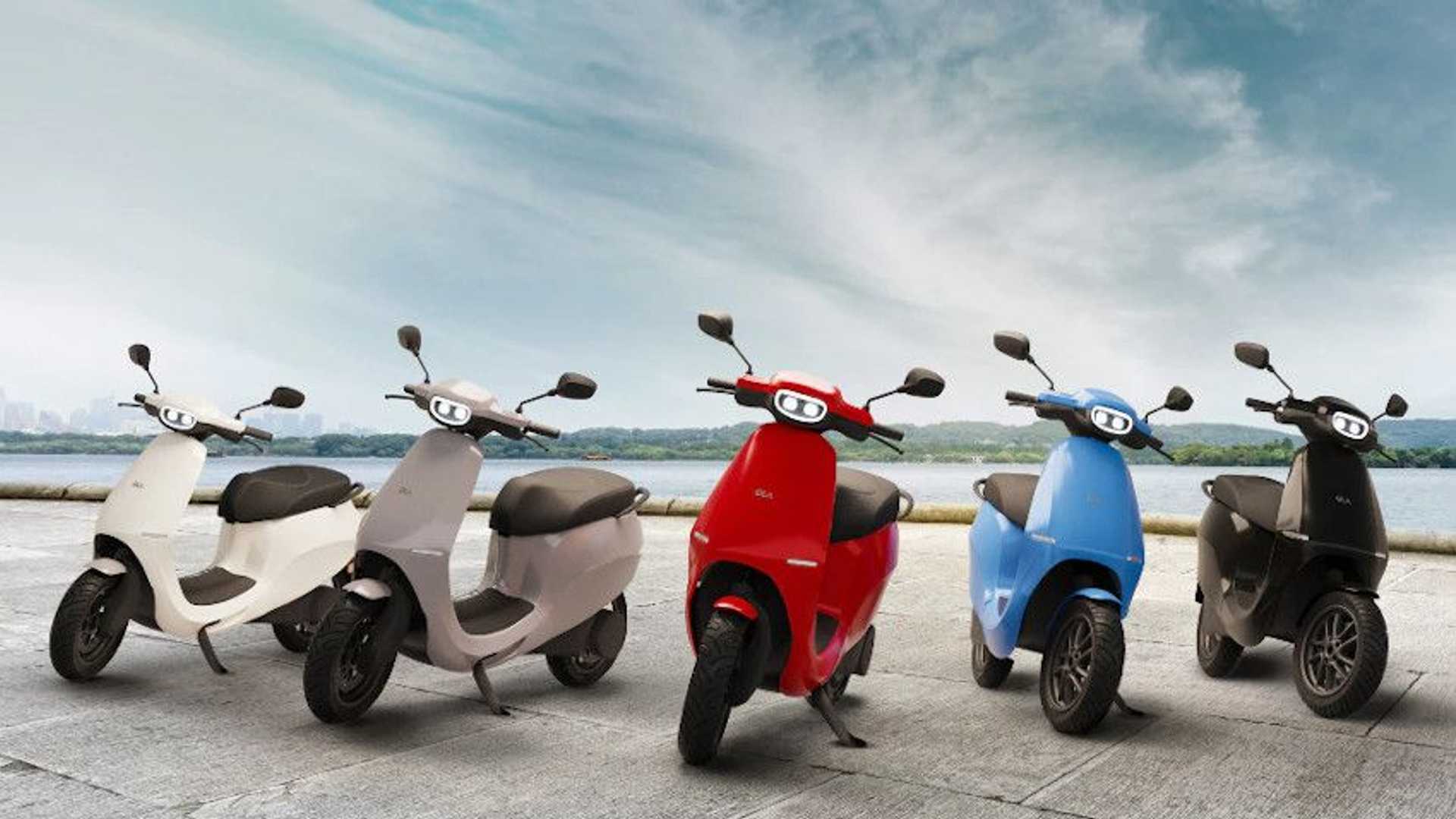 Motocicletas da série e-scooter S1