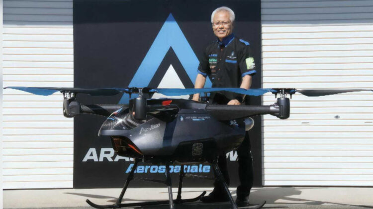 Ex-Suzuki, engenheiro cria Drone com motor de moto de 200cv