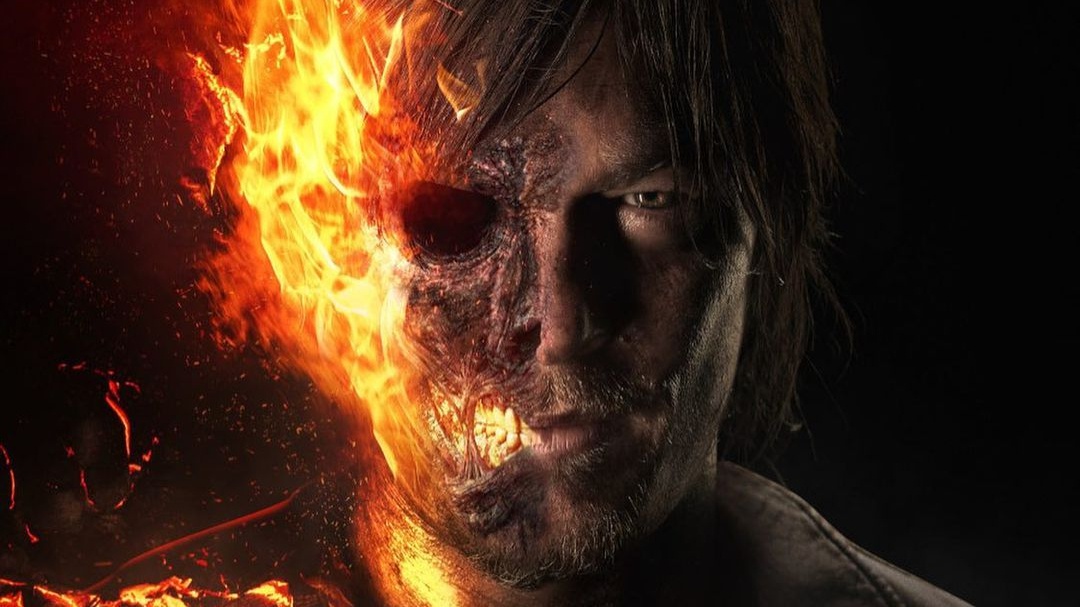 O ator de The Walking Dead quer ser o Motoqueiro Fantasma do filme da Marvel