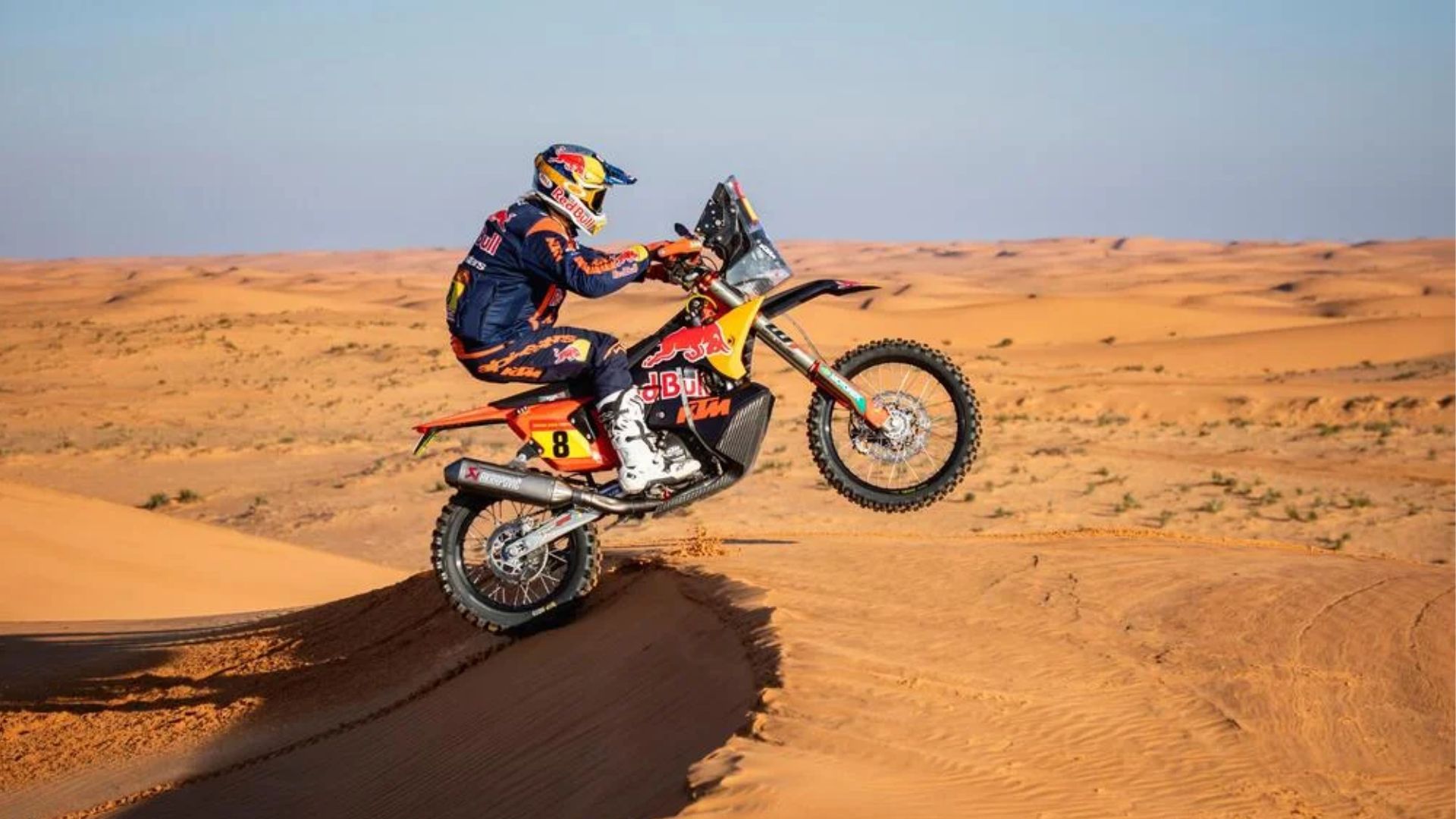 O argentino Kevin Benavides venceu a última edição do Dakar 2023, na Arábia Saudita