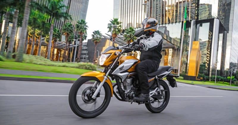 cg 160 é líder no mercado de motos do brasil