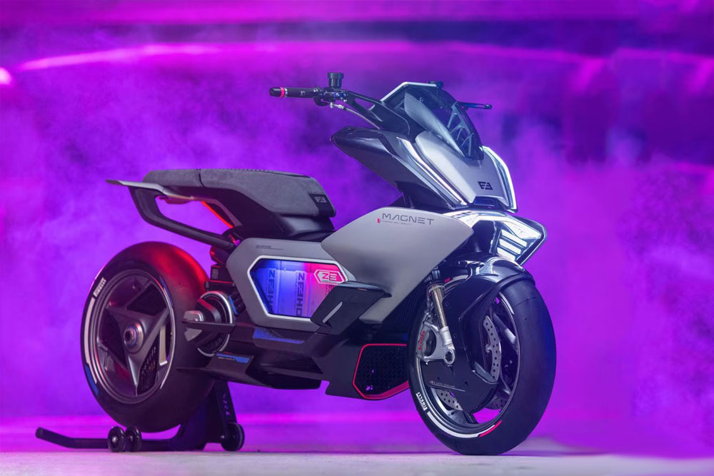 BMW apresenta conceito de moto esportiva elétrica
