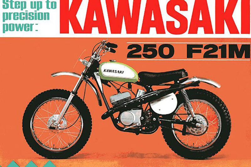 antiga kawasaki 250 off road