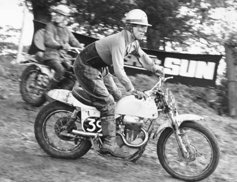 moto scrambler anos 1960