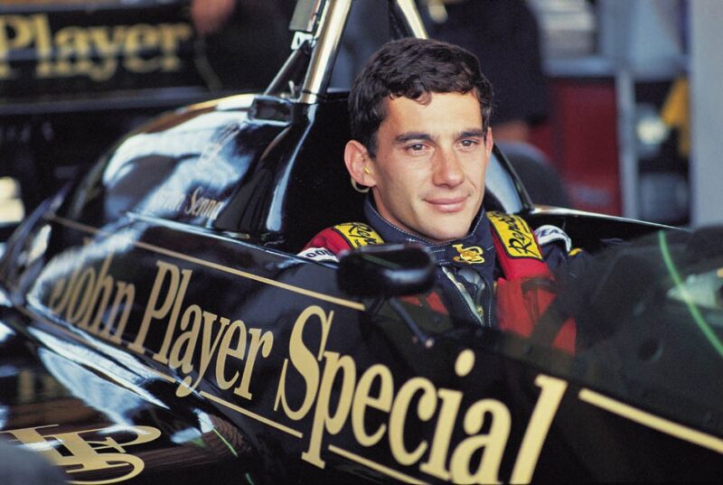 Ayrton Senna de lotus