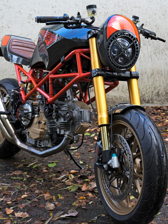 Melhor moto 900 cc? Veja uma velha Ducati Monster personalizada