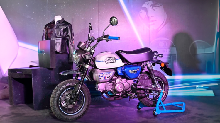 Criada para fãs de Star Wars: veja a nova moto Honda 125